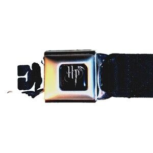 Harry Potter Buckle-Down Belt Buckle Belt 'Death Eater" Adjustable